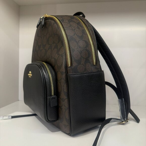 coach Court Backpack In Signature Canvas 5671 - Picture 4 of 7